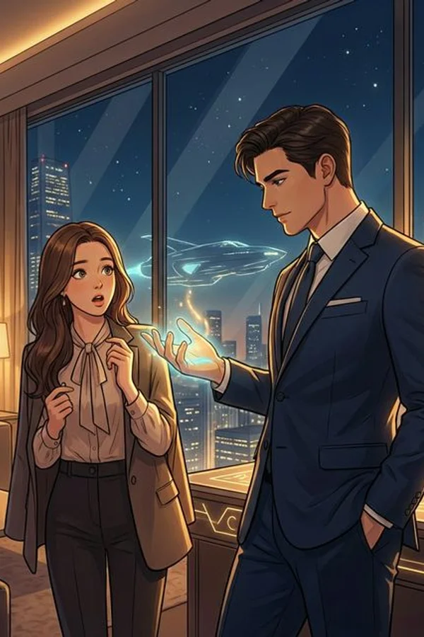 Ông Xã Tổng Tài Là Người Ngoài Hành Tinh - Bìa Truyện